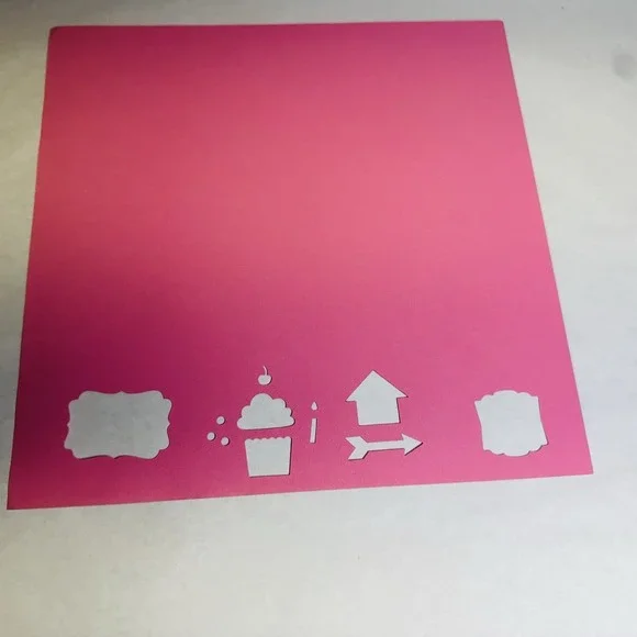 Stampin' Up! Locking Paper Punch LOT of 4 Tags Arrows Cupcake Scrapbook Cards - Picture 11 of 11